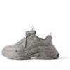 Triple S con pedrería «Gris oscuro» 524039W2TST1249