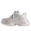 Triple S «Light Grey Rhinestones» 524039W2TST1100