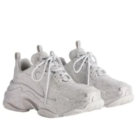 Triple S «Light Grey Rhinestones» 524039W2TST1100