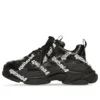 Zapatillas Triple S con logotipo «Negro» 536737W2FAB1090