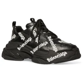 Zapatillas Triple S con logotipo «Negro» 536737W2FAB1090