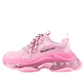 Triple S «Suela transparente – Rosa» 544351W2GA15760