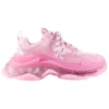 Triple S «Suela transparente – Rosa» 544351W2GA15760