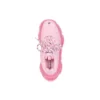 Triple S «Suela transparente – Rosa» 544351W2GA15760