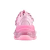 Triple S «Suela transparente – Rosa» 544351W2GA15760