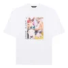 Unisex «I Love Dogs» con estampado, blanco 641614TJVH19000