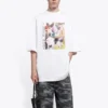 Unisex «I Love Dogs» con estampado, blanco 641614TJVH19000