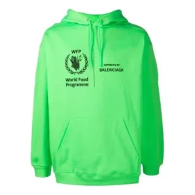 Unisex SS21 con estampado del logotipo del Programa Mundial de Alimentos, verde 600583TJVK44162