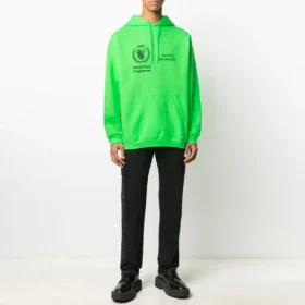 Unisex SS21 con estampado del logotipo del Programa Mundial de Alimentos, verde 600583TJVK44162