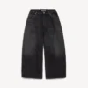 Vaqueros curvos para hombre en negro Vaqueros curvos para hombre en negro