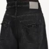 Vaqueros curvos para hombre en negro Vaqueros curvos para hombre en negro