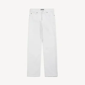Vaqueros de corte ajustado para hombre en color blanco