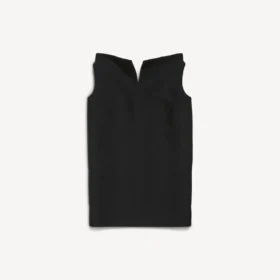 Vestido «vareuse» de mujer en negro