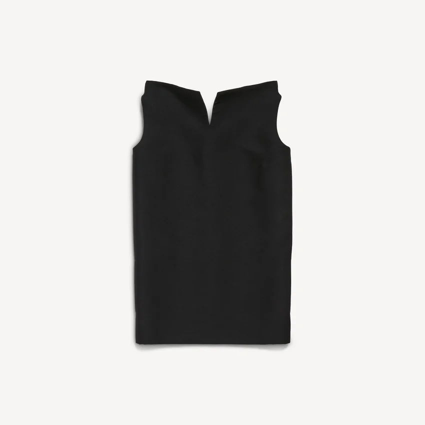 Vestido «vareuse» de mujer en negro Vestido «vareuse» de mujer en negro