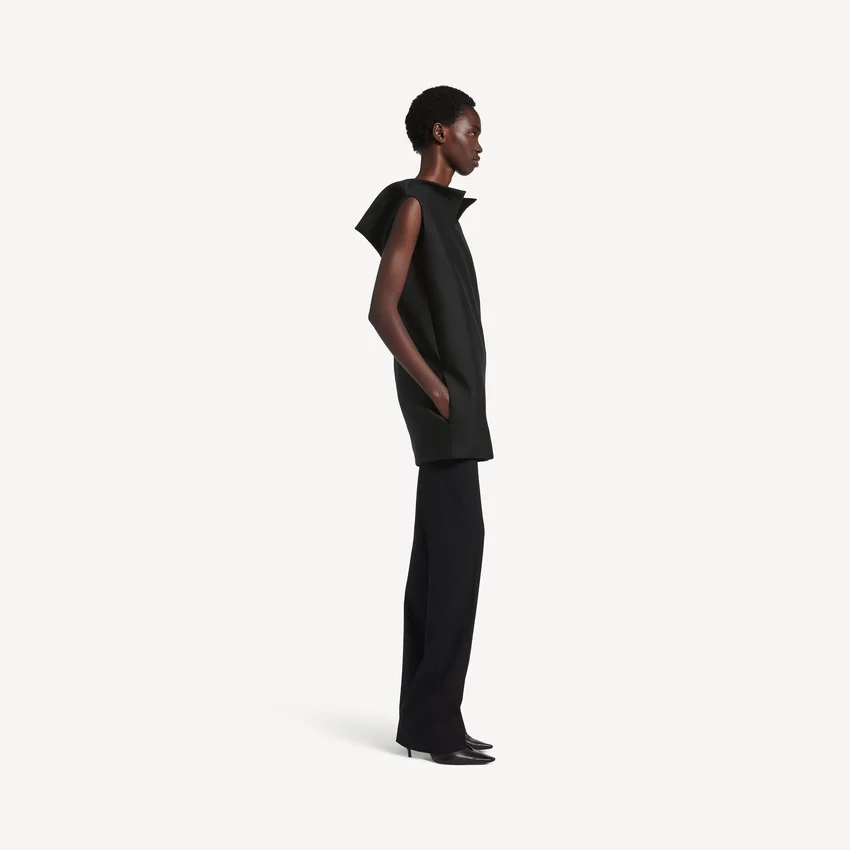 Vestido «vareuse» de mujer en negro Vestido «vareuse» de mujer en negro