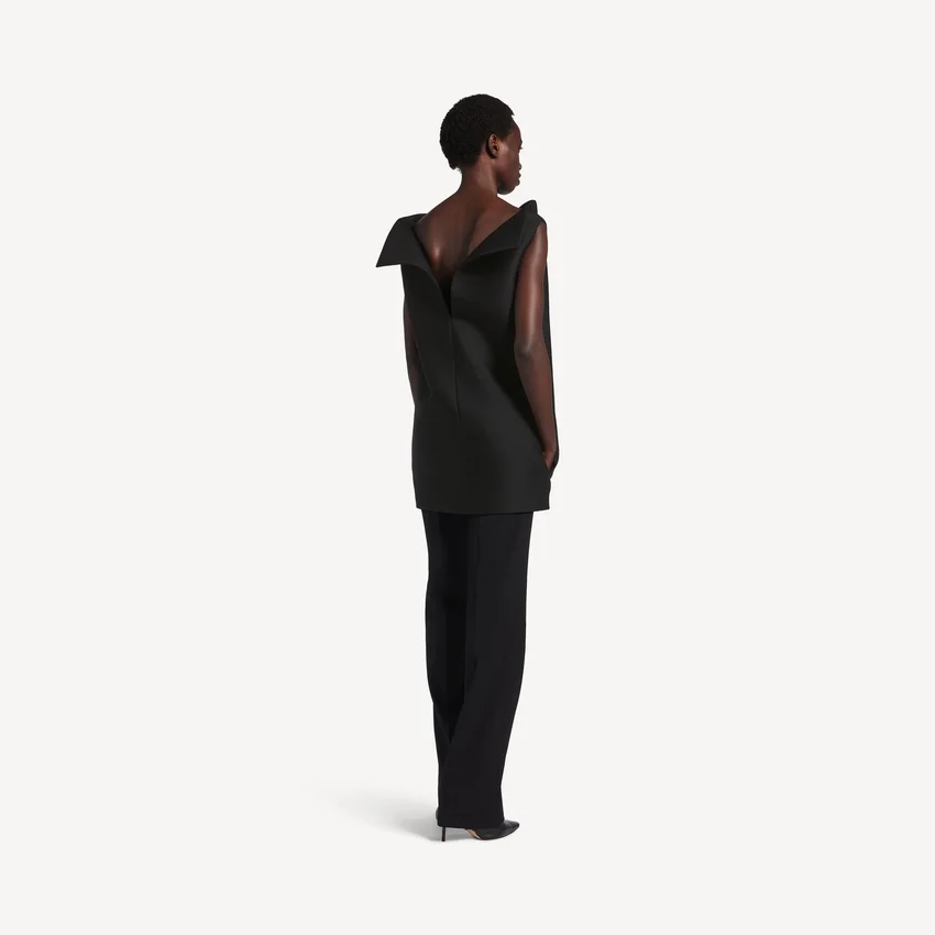 Vestido «vareuse» de mujer en negro Vestido «vareuse» de mujer en negro