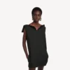 Vestido «vareuse» de mujer en negro Vestido «vareuse» de mujer en negro