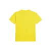 X-Rated, talla pequeña, corte ajustado, manga corta, amarillo 612964TIVA71802