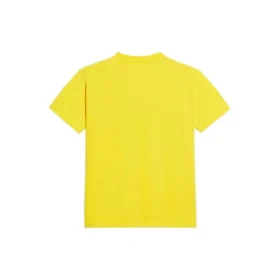 X-Rated, talla pequeña, corte ajustado, manga corta, amarillo 612964TIVA71802