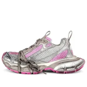 Zapatillas 3XL «Blanco, gris y rosa, malla y poliuretano» 734731W3XL59050