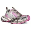 Zapatillas 3XL «Blanco, gris y rosa, malla y poliuretano» 734731W3XL59050