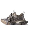 Zapatillas 3XL desgastadas «Malla marrón y poliuretano» 734734W3XL72200