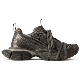 Zapatillas 3XL desgastadas «Malla marrón y poliuretano» 734734W3XL72200