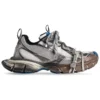 Zapatillas 3XL «Gris desgastado, blanco y azul, malla y poliuretano» 734731W3XL71214