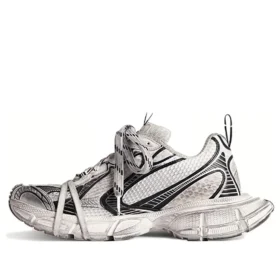 Zapatillas 3XL «Malla blanca y negra y poliuretano» 734731W3XL49710