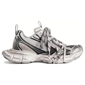 Zapatillas 3XL «Malla blanca y negra y poliuretano» 734731W3XL49710