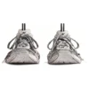Zapatillas 3XL «Malla blanca y negra y poliuretano» 734731W3XL49710