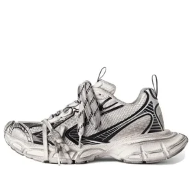 Zapatillas 3XL «Malla blanca y negra y poliuretano» 734734W3XL49710