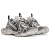 Zapatillas 3XL «Malla blanca y negra y poliuretano» 734734W3XL49710