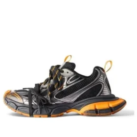 Zapatillas 3XL «Malla y poliuretano en negro, naranja y gris» 734734W3XL31178