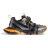 Zapatillas 3XL «Malla y poliuretano en negro, naranja y gris» 734734W3XL31178