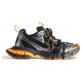 Zapatillas 3XL «Malla y poliuretano en negro, naranja y gris» 734734W3XL31178
