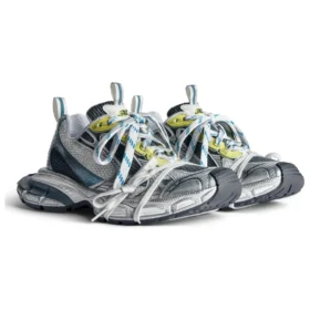 Zapatillas 3XL «White Blue Yellow Mesh» 734734W3XL59047