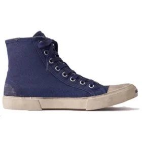 Zapatillas bajas Paris «Algodón desgastado índigo y goma blanca» 688752W3RC14990