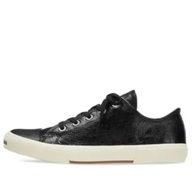 Zapatillas bajas Paris «Algodón desgastado negro y goma blanca» 688754W3RCB1090