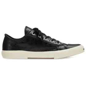 Zapatillas bajas Paris «Algodón desgastado negro y goma blanca» 688754W3RCB1090
