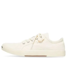 Zapatillas bajas Paris Sneaker «Algodón desgastado blanco y goma blanca» 688757W3RC59090