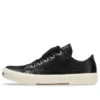 Zapatillas bajas Paris Sneaker «Cuero negro y goma blanca» 688757W3RCB1090