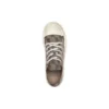 Zapatillas bajas Paris «Tan Allover Logo Cotton and White Rubber» 688754W3RQ22298