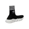 Zapatillas Balenciaga x adidas Originals Speed «Black White» 711189WBDV11090