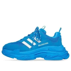 Zapatillas Balenciaga x adidas Triple S «Azul y blanco» 712764W2ZB24090