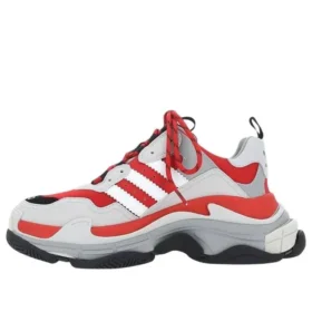 Zapatillas Balenciaga x adidas Triple S «White Grey Red» 712821W2ZB46121