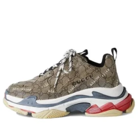 Zapatillas Balenciaga x Gucci Triple S «The Hacker Project Beige» 681066-ULZ10-9795