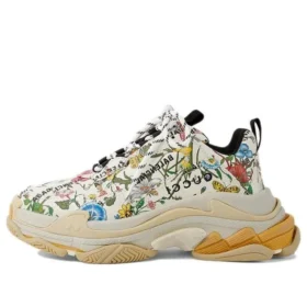 Zapatillas Balenciaga x Gucci Triple S «The Hacker Project Floral» 681068-UL110-8461