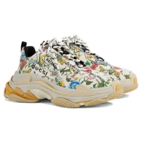 Zapatillas Balenciaga x Gucci Triple S «The Hacker Project Floral» 681068-UL110-8461