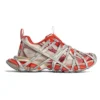 Zapatillas con cordones Extreme 3XL «Malla naranja-beige y poliuretano» 778698W3XLL7597